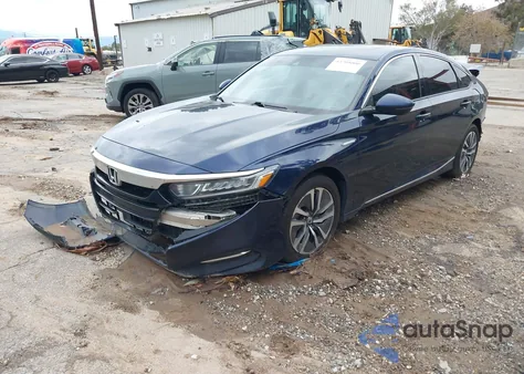 2018 Honda Accord Hybrid Ex-L из США, поврежденный, VIN 1HGCV3F66JA003431